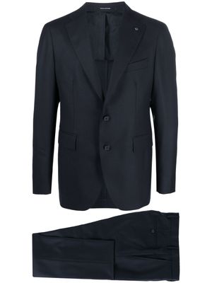 Tagliatore costume à veste à simple boutonnage - Bleu