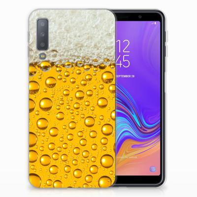 Samsung Galaxy A7 (2018) | Siliconen Case | Bier