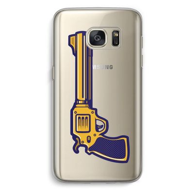 Pew Pew Pew: Samsung Galaxy S7 Transparant Hoesje