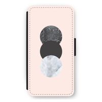 Marmeren cirkels: iPhone 11 Flip Hoesje
