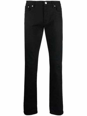 A.P.C. jean slim à taille mi-haute - Noir