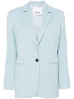 Erika Cavallini Blazer met enkele rij knopen - Blauw - thumbnail