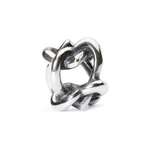 Trollbeads TAGBE-20063 Kraal Hart voor jou zilver