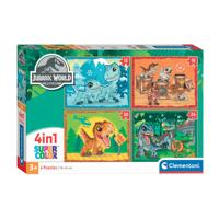 Clementoni legpuzzel 4in1 jurassic world