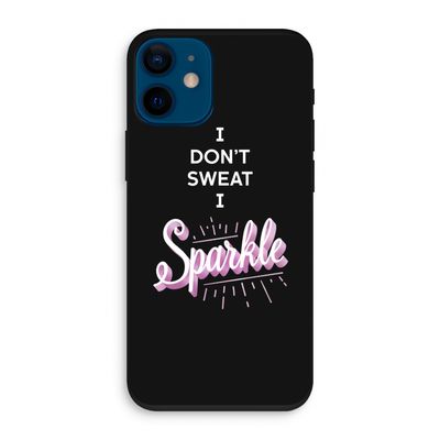 Sparkle quote: iPhone 12 mini Biologisch afbreekbaar hoesje