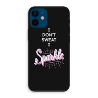 Sparkle quote: iPhone 12 mini Biologisch afbreekbaar hoesje