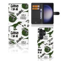 Telefoonhoesje | Met pasjeshouder | voor Samsung Galaxy S24 Ultra Dinosaurus