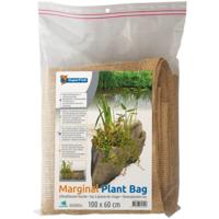 Superfish Oeverplantzak 100x60 cm - Jute Vijverrand Tas met Bevestigingspennen - thumbnail