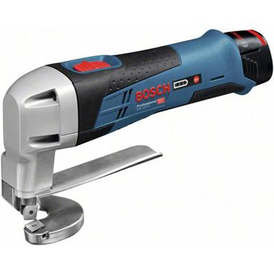 Bosch Professional Accu-blikschaar 0601926108 GSC 12V-13 Incl. 2 accus, Incl. lader, Incl. koffer