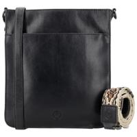 Hide & stitches next navajo schoudertas-Black