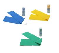 SET OF 3 LATEX BANDS 1,5 MT -WITH TUBE-