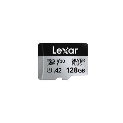 Micro SD kaart Lexar LEXAR HIGH-PERFORMANCE SILVER PLUS 128 GB