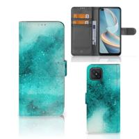 Hoesje OPPO Reno4 Z Painting Blue