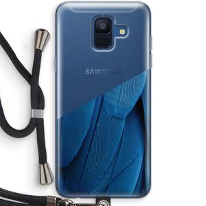 Pauw: Samsung Galaxy A6 (2018) Transparant Hoesje met koord