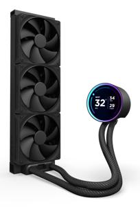 NZXT Kraken Elite 360 Processor Alles-in-één vloeistofkoeler 12 cm Zwart 1 stuk(s)