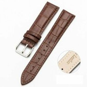 Crocodile leren bandje - Bruin - Samsung Galaxy Watch 3 - 45mm