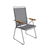 Houe Click Position tuinstoel Dark Grey