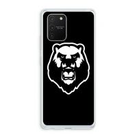 Angry Bear (black): Samsung Galaxy S10 Lite Transparant Hoesje