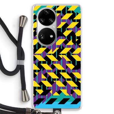 Skew Bee 3: Huawei P50 Pro Transparant Hoesje met koord