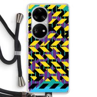 Skew Bee 3: Huawei P50 Pro Transparant Hoesje met koord