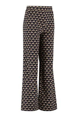Marilon arcade trousers - dark blue/dark sahara - 07019