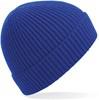 Beechfield CB380 Engineered Knit Ribbed Beanie - Bright Royal - One Size - thumbnail