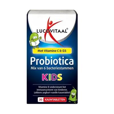 Lucovitaal Probiotica Kids Kauwtablet 30Tabletten