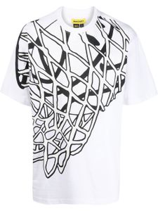 MARKET x Smiley® t-shirt In The Net - Blanc