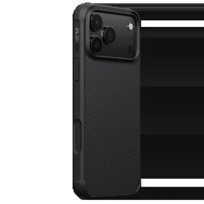 Pitaka ProGuard hoesje iPhone 17 Pro - Black/Grey