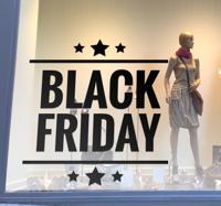 Black Friday Decoratieve promo Sticker