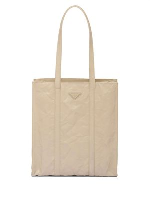 Prada sac cabas en cuir Nappa - Tons neutres