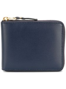 Comme Des Garçons Wallet zipped wallet - Bleu