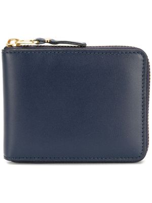 Comme Des Garçons Wallet portefeuilles zippé - Bleu