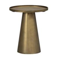 Leen Bakker - Bijzettafel Axel - - 45x40x40 Cm - Metaal - Goudkleurig