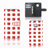 Motorola Moto G5 Book Cover Paprika Red - thumbnail
