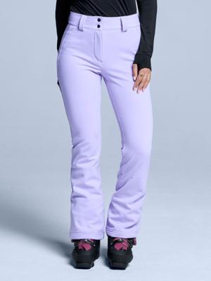 Poederbaas Skibroek Dames Stretch Softshell Lila-S