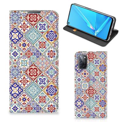 OPPO A52 | A72 | Standcase | Tiles Color OPPO A52 | A72 | Standcase | Tiles Color