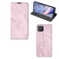 OPPO Reno4 Z 5G Standcase Marble Pink - Origineel Cadeau Vriendin