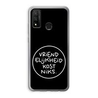 Vriendelijkheid: Huawei P Smart (2020) Transparant Hoesje Vriendelijkheid: Huawei P Smart (2020) Transparant Hoesje