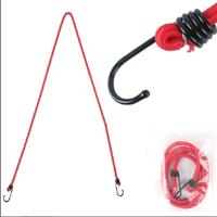 Outdoor bundeling touw elastische tenten metalen gesp hoge Stretch Clothesline Camping Bagage verpakking haak (één haak rood)