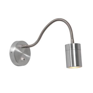 Steinhauer Bed lampje flexibelUpround RVS - 3390ST
