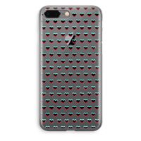 Hartjes: iPhone 8 Plus Transparant Hoesje