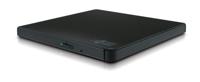 Hitachi-LG Slim Portable DVD-Writer optisch schijfstation DVD±RW Zwart - thumbnail