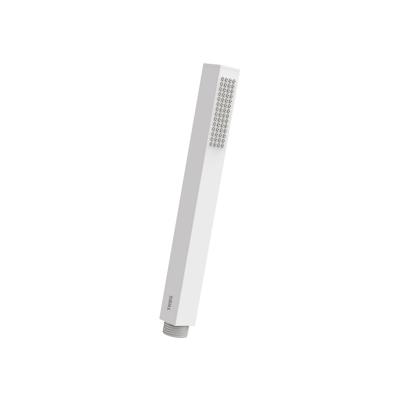 Staafhanddouche Tres Cuadro | 1 Stand | Vierkant | Wit mat