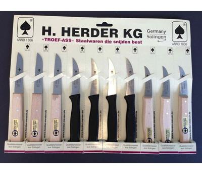 H.Herder Schilmesjes rvs assortiment