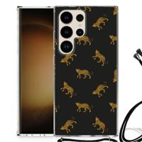 Case Anti-shock voor Samsung Galaxy S24 Ultra Leopards
