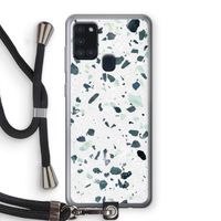 Terrazzo N°2: Samsung Galaxy A21s Transparant Hoesje met koord