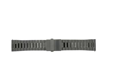 Horlogeband Diesel DZT2004 Roestvrij staal (RVS) Antracietgrijs 24mm