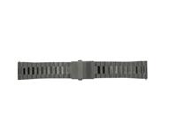 Horlogeband Diesel DZT2004 Roestvrij staal (RVS) Antracietgrijs 24mm