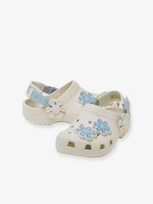 Bloemensandalen CROCS wit Bloemensandalen CROCS wit